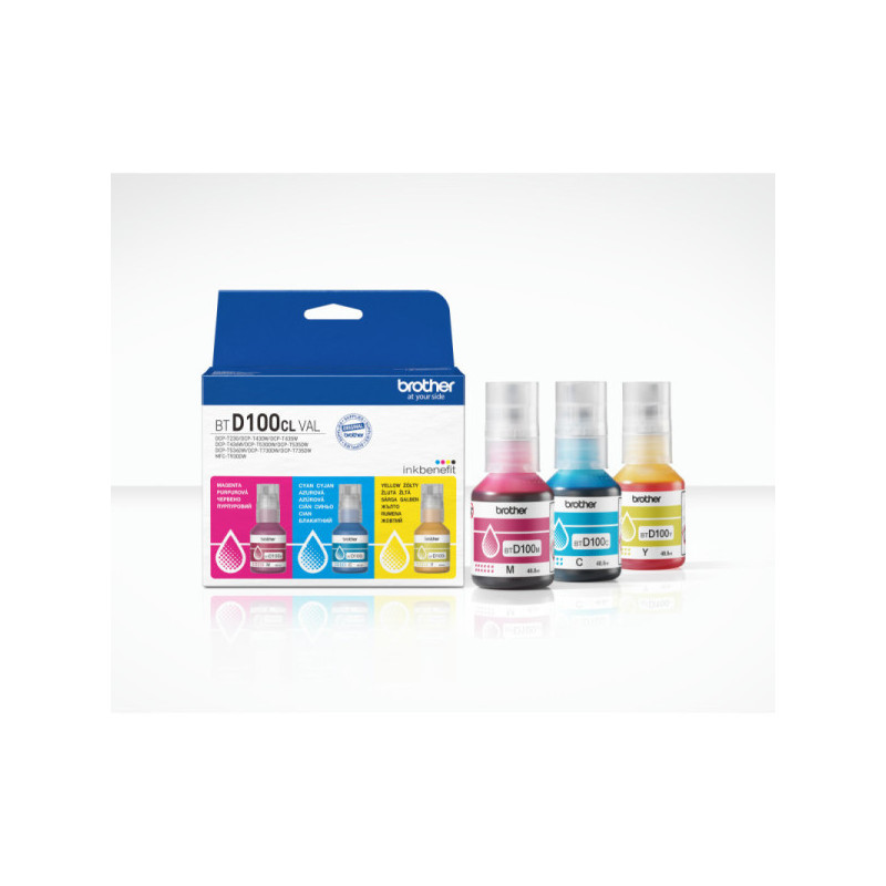 OEM ink kit Brother BTD100CLVA