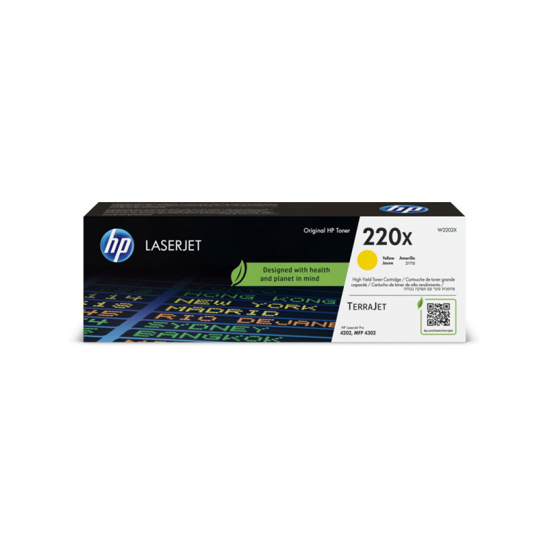 OEM cartridge HP 220X (W2202X) Yellow