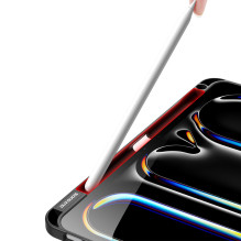 „Dux Ducis Magi“ dėklas, skirtas „iPad Pro 11“ (2024 / 2025) su stovu – juodas
