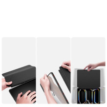 Dux Ducis Magi Case for iPad Pro 13" (2024 / 2025) with Stand - Black