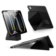Dux Ducis Vers iPad Pro 13" (2024 / 2025) Case with Stand and Apple Pencil Holder - Black