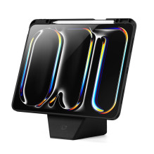 Dux Ducis Vers iPad Pro 13" (2024 / 2025) Case with Stand and Apple Pencil Holder - Black