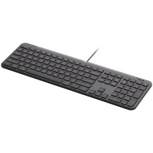 LOGITECH WIRED KB K620 FOR BUSINESS - GRAPHITE - PAN - USB - NORDIC-613 - USB-C K620B
