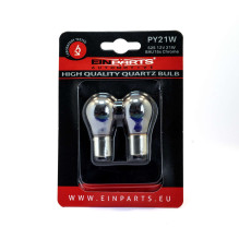 Halogen bulbs EPB44K PY21W BA15S 12V Einparts Halogen bulbs EPB44K PY21W BA15S 12V Einparts