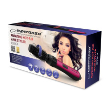 Esperanza EBL008 hair styling tool Hot air brush Black,Red 1.8 m 1000 W