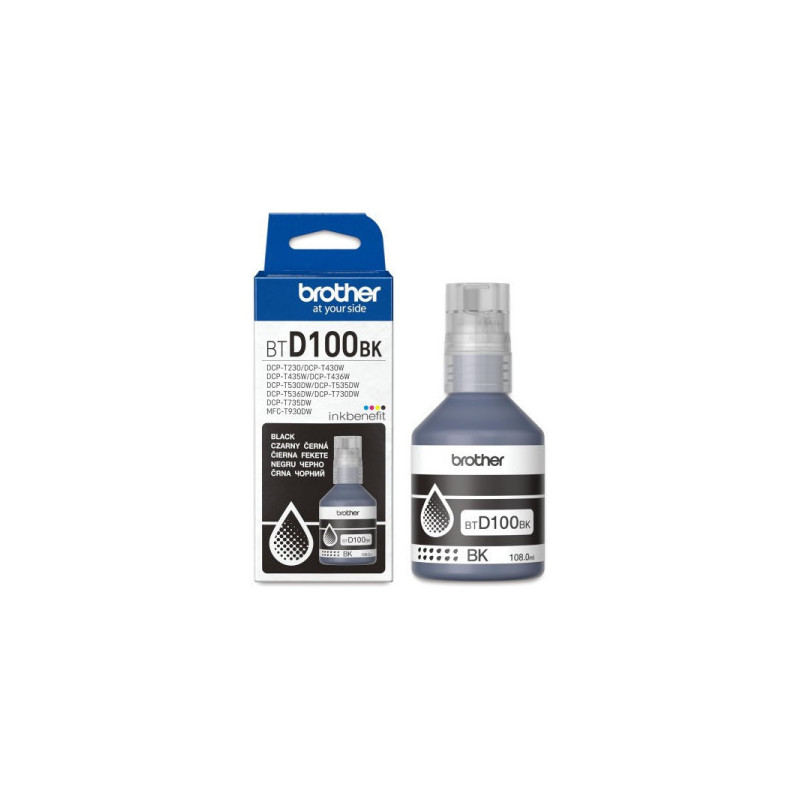 OEM ink Brother BTD100 BK