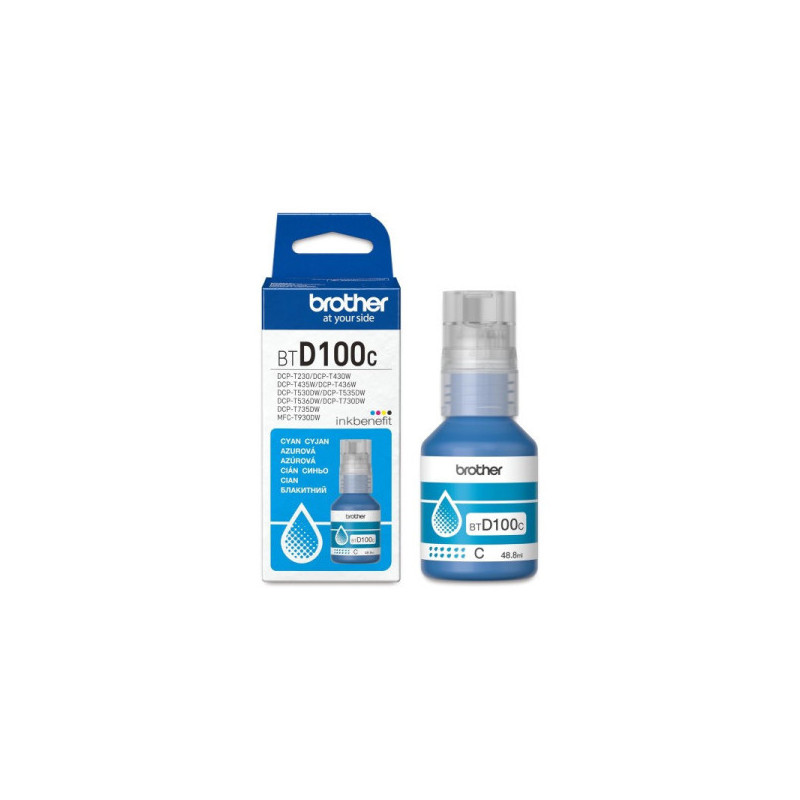 OEM ink Brother BTD100 C