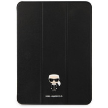 Karl Lagerfeld Metal Saffiano Folio Cover iPad Pro 11" 2021 Black