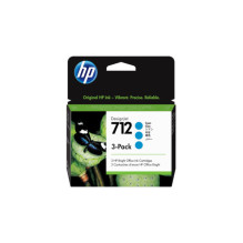 OEM cartridge set HP 712, Cyan (3 pcs.)