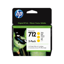 OEM cartridge set HP 712 Yellow (3 pcs.) OEM cartridge set HP 712 Yellow (3 pcs.)