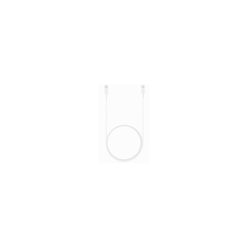 Laidas „Samsung Type-C“ – „Type-C“ 3A, baltas