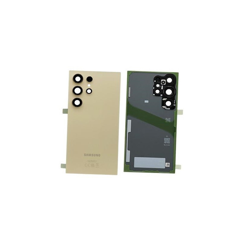 Back cover for Samsung S928 S24 Ultra Titanium Yellow original (used Grade A)