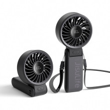 Jisulife Handheld Fan Life7 3600mAh Portable USB Fan - Black