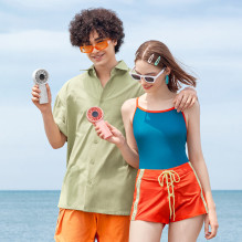 Jisulife Handheld Fan Life4 3600mAh Portable USB Fan - Gray