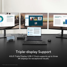 NB ACC DOCK DC300 TRIPLE DISPL / USB-C 90XB08CN-BDS090 ASUS
