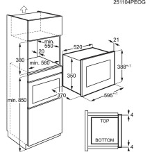 Microwave oven ELECTROLUX LMS4253TBW