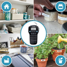 DYMO LabelManager 160 Label Maker Starter Kit with 3 rolls of D1 Label Tape , Handheld Label Printer Machine , QWERTY Ke DYMO LabelManager 160 Label Maker Starter Kit with 3 rolls of D1 Label Tape , Handheld Label Printer Machine , QWERTY Ke