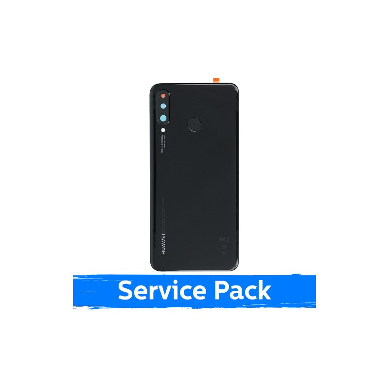 Galinis dangtelis skirtas Huawei P30 Lite / Midnight Black / originalus (Service Pack)