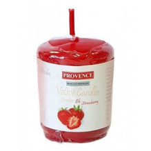 PROVENCE žvakė Braškė Ø4x5cm
