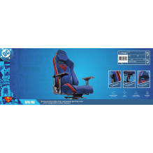 Trust GXT 721SM Ruya Pro Universal gaming chair Padded seat Blue, Red