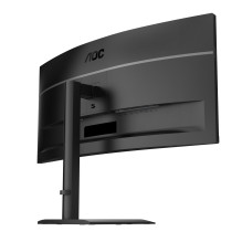 LCD Monitor, AOC, 34 ", 3440 x 1440 pixels, UltraWide Quad HD, Native aspect ratio 21:9, LCD, Curved, CU34E4CV