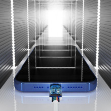 „Baseus TZCALZJ-02 Wisdom“ laidas 2x USB į „Lightning“ 2.4A 2m, baltas