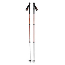 Hiking Poles - Black Diamond Trail Back 3-Section Adjustable Orange / Black