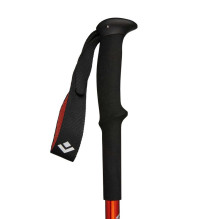 Hiking Poles - Black Diamond Trail Back 3-Section Adjustable Orange / Black