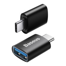 Adapter Baseus Ingenuity Series Type-C to USB-A3.1 OTG black ZJJQ000001