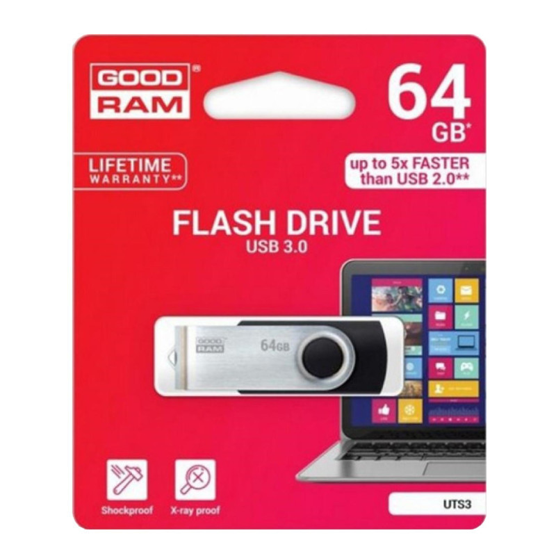 GOODRAM UTS3 64GB USB 3.0 flash drive