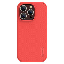 Nillkin Super Frosted Shield Pro Case for Apple iPhone 15 Pro Max red
