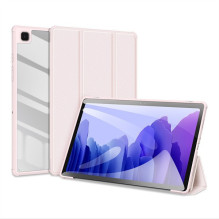 Dėklas Dux Ducis Toby Samsung X810 / X816 Tab S9 Plus / X610 / X616 Tab S9 FE Plus rožinis