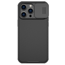 Dėklas Nillkin CamShield Pro Apple iPhone 15 Plus juodas Dėklas Nillkin CamShield Pro Apple iPhone 15 Plus juodas
