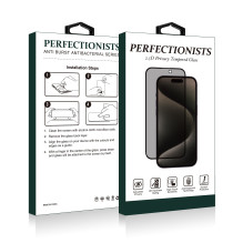 LCD apsauginis stikliukas 2.5D Privacy Perfectionists Apple iPhone 16 Plus juodas