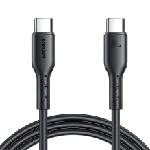 USB cable Joyroom SA26-CC3 USB-C to USB-C 60W 1.0m black USB cable Joyroom SA26-CC3 USB-C to USB-C 60W 1.0m black