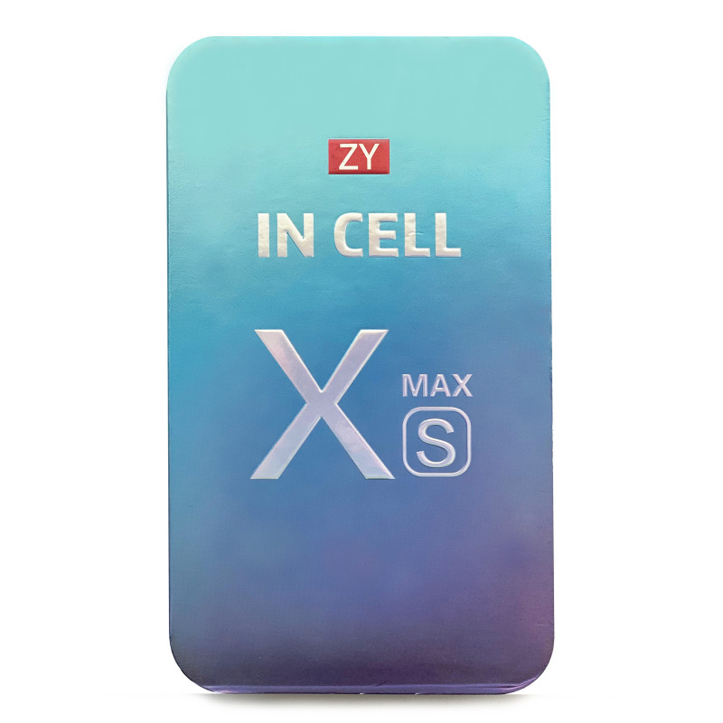 Ekranas Apple iPhone XS Max su lietimui jautriu stikliuku ZY INCELL (non-removable IC)