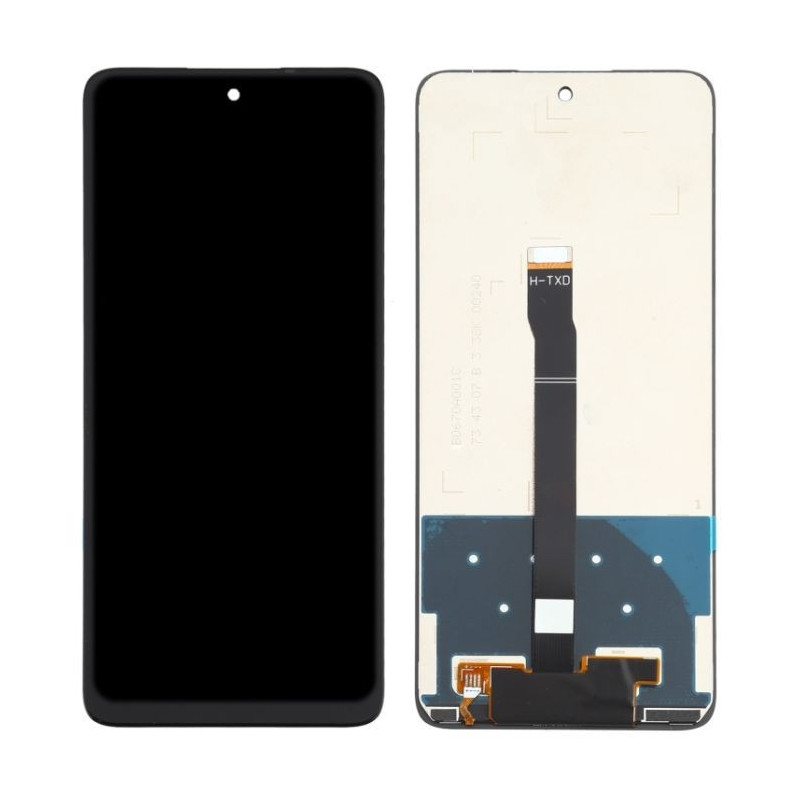 Ekranas Huawei P Smart 2021 / Honor Y7a / Honor 10X Lite su lietimui jautriu stikliuku juodas ORG