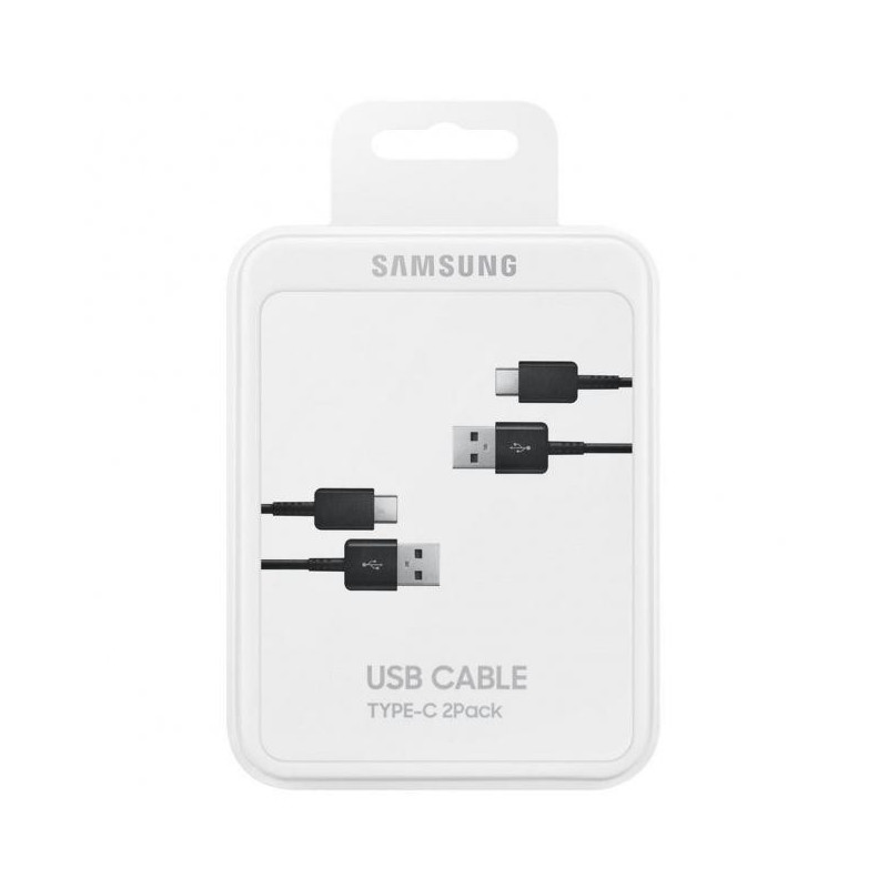 USB kabelis Samsung EP-DG930MBEGWW Type-C 1.5m 2vnt. juodas