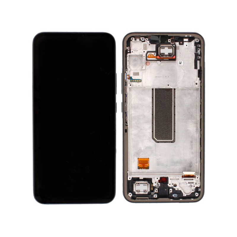 Screen Samsung A346 A34 5G with touch screen and frame original Awesome Graphite (service pack)