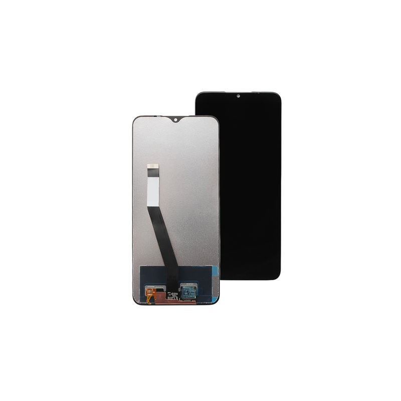 Ekranas Xiaomi Redmi 9 su lietimui jautriu stikliuku juodas ORG