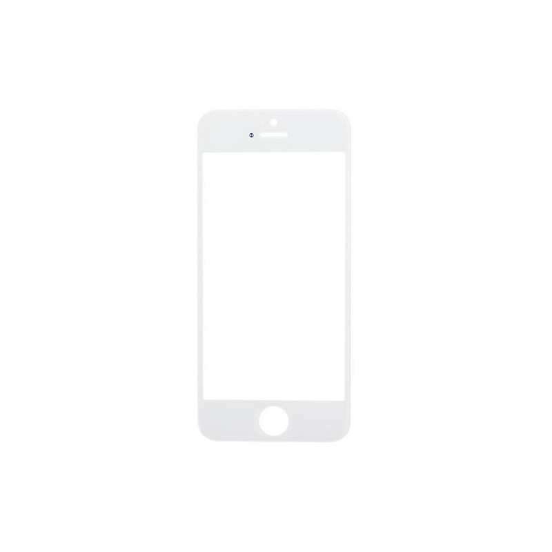 LCD glass Apple iPhone 5S / SE with frame and OCA white V2 ORG