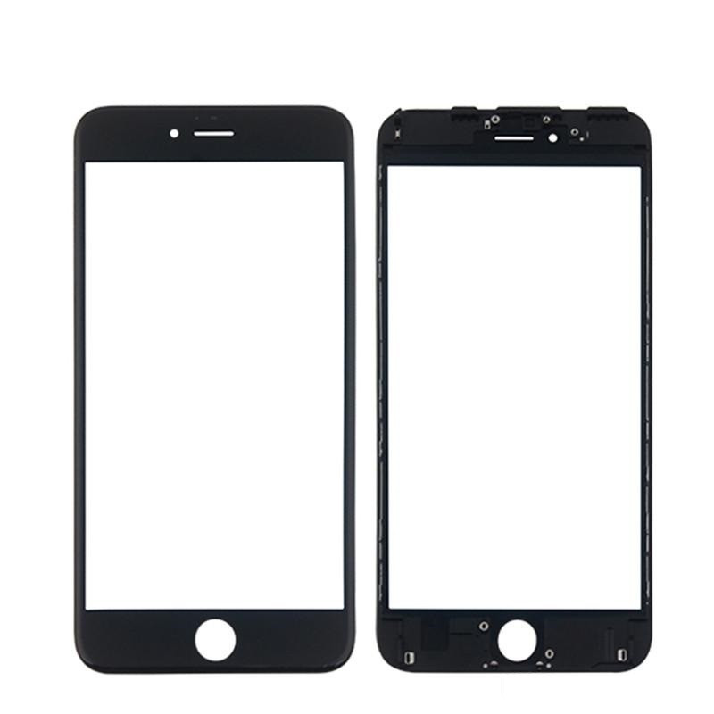 LCD glass Apple iPhone 6 Plus with frame and OCA black V2 ORG