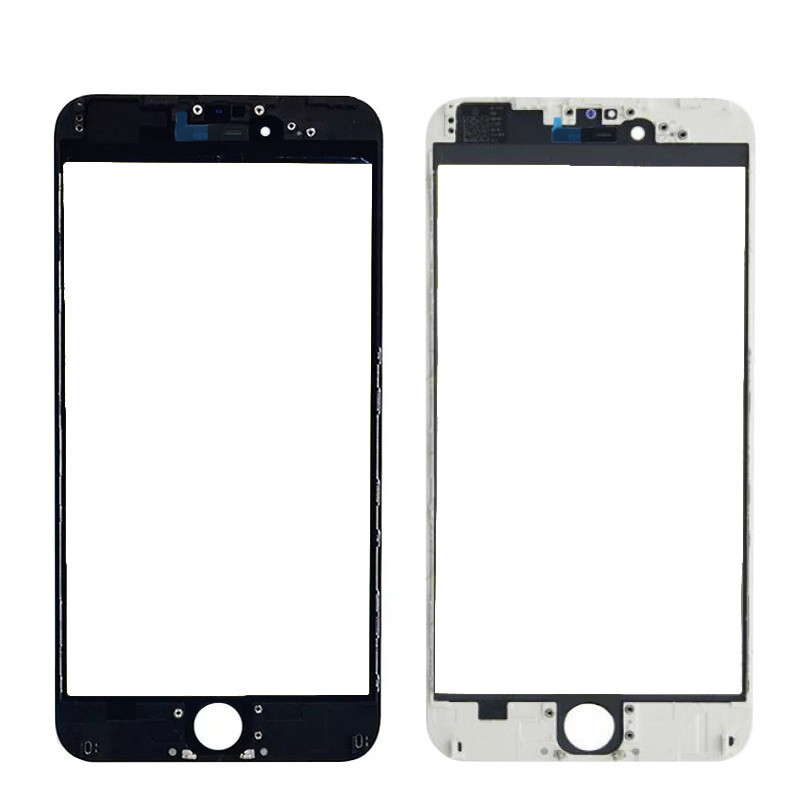 LCD glass Apple iPhone 6 Plus with frame and OCA black V3