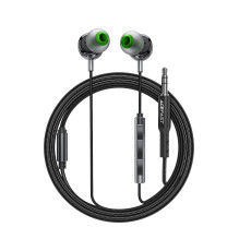 Acefast L4 3.5mm headphones black Acefast L4 3.5mm headphones black