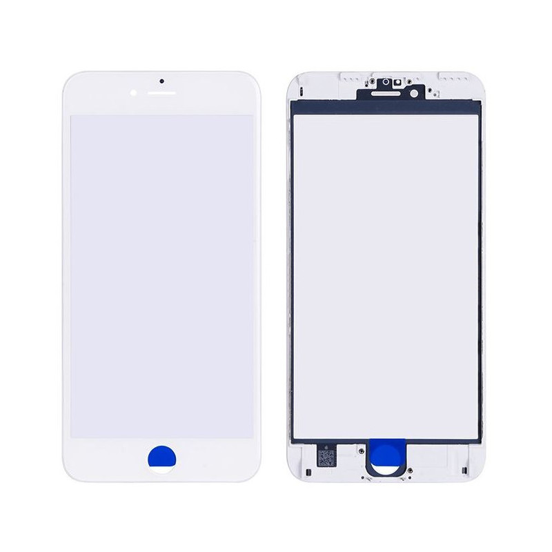 LCD glass Apple iPhone 6S Plus with frame and OCA white V2 ORG