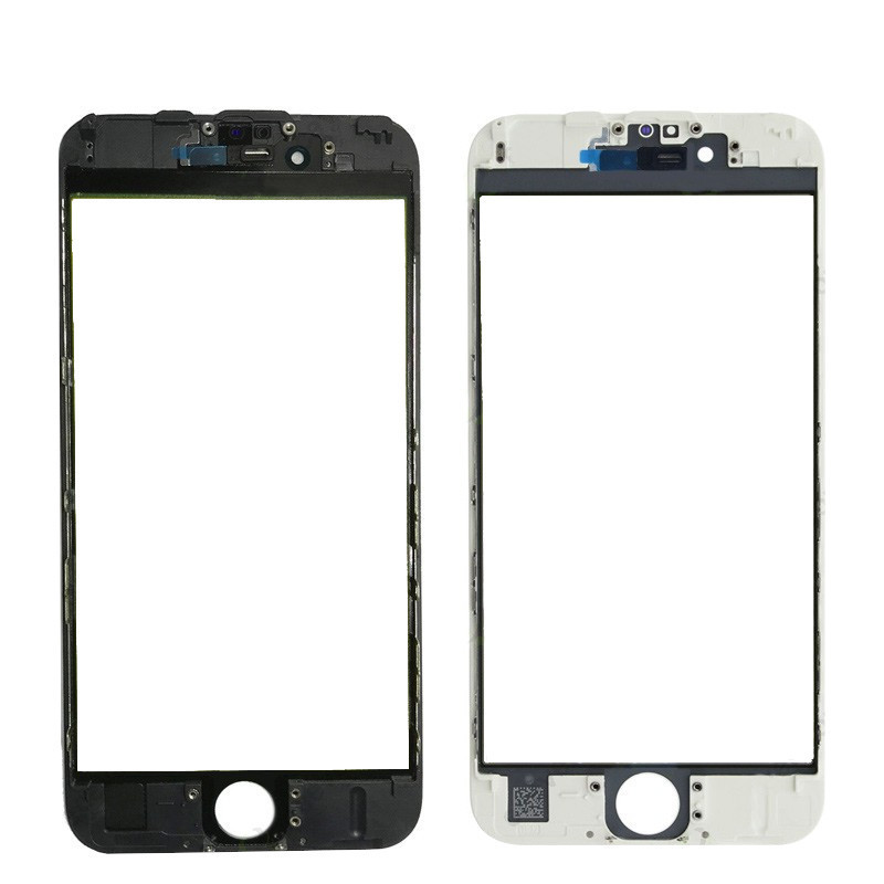 LCD glass Apple iPhone 6S with frame and OCA white V3