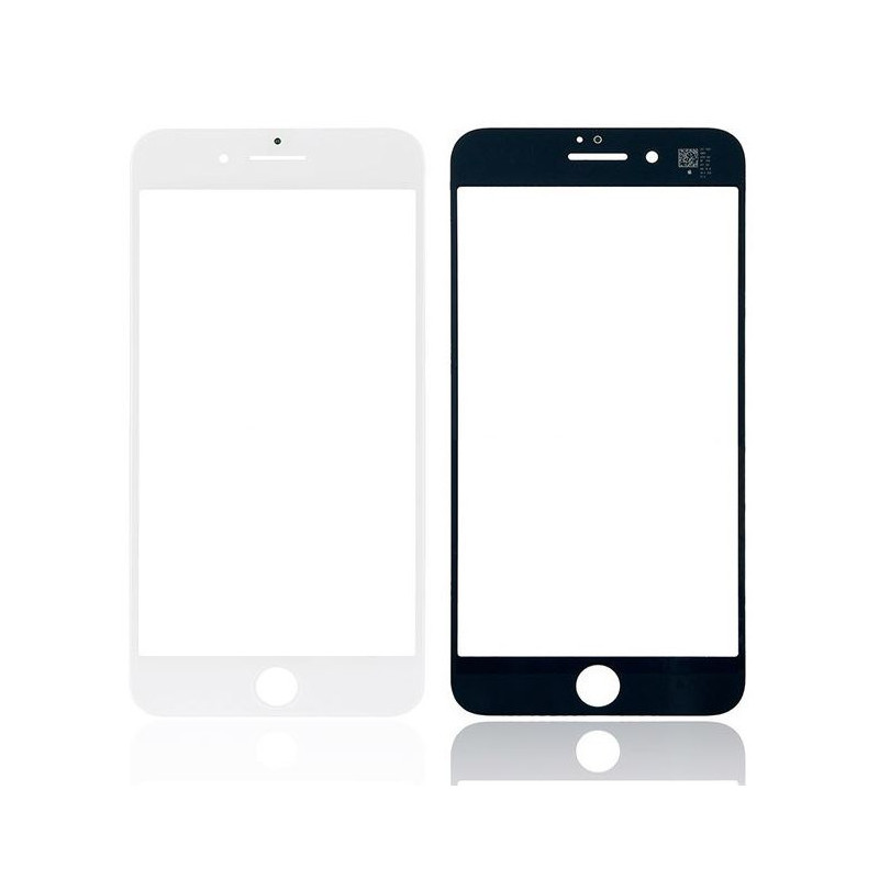 LCD glass Apple iPhone 8 Plus with frame and OCA white V2 ORG