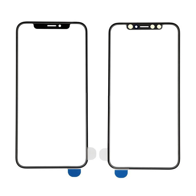 LCD glass Apple iPhone X / XS with OCA black V2 ORG