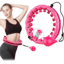 Massaging gymnastics hoop Smart Hula Hoop HHP002 pink Massaging gymnastics hoop Smart Hula Hoop HHP002 pink