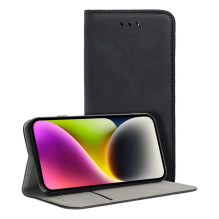 Dėklas Smart Magnetic Samsung A165 A16 4G / A166 A16 5G juodas